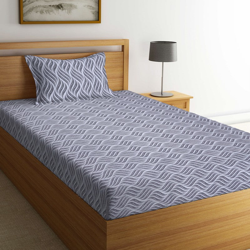 Simple Stripe Bedsheet - 140 GSM