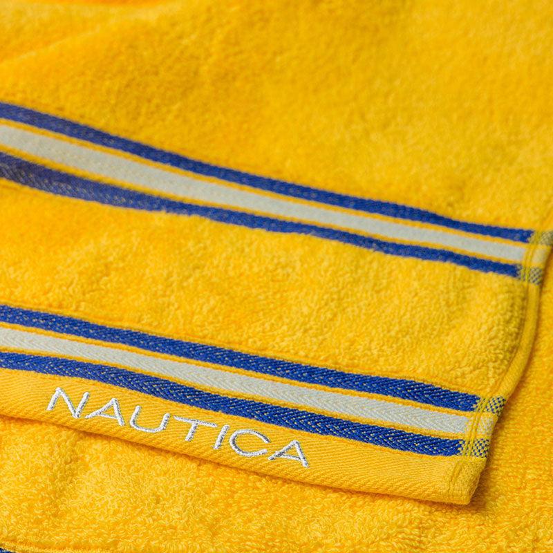 Nautica Dove Down Cotton Towel Set (Yellow) - Set Of Two media 6