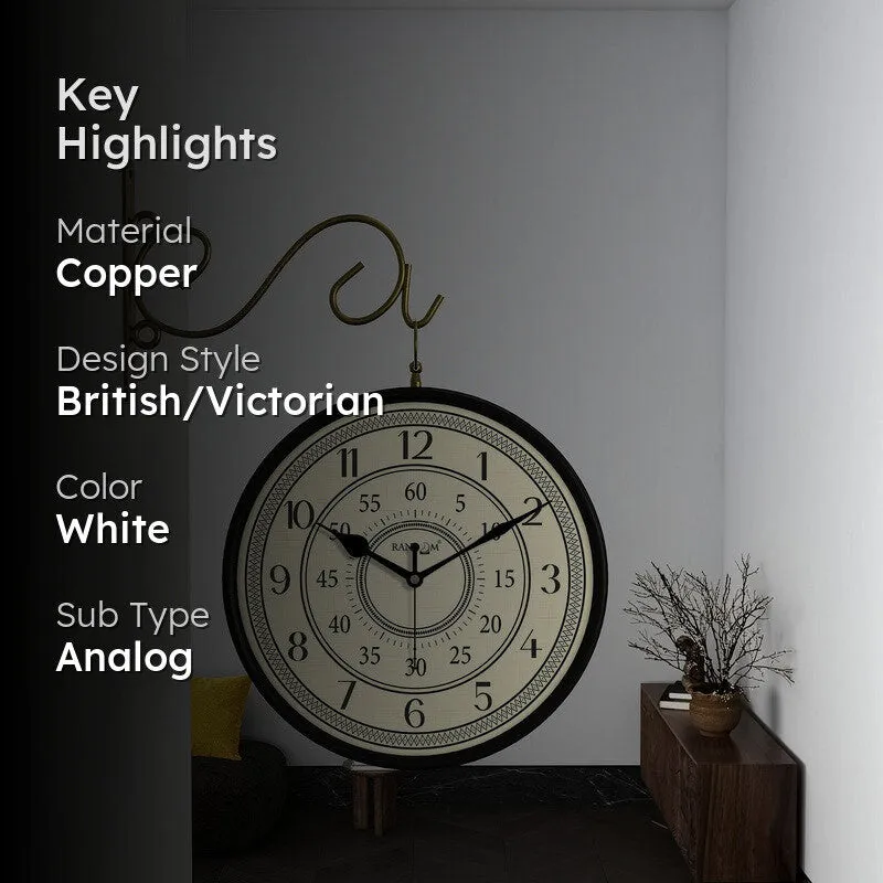 Westhaven Double Sided Wall Clock media 2