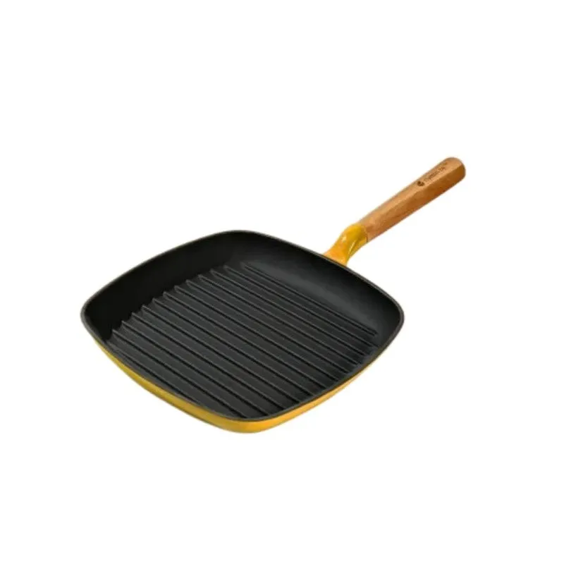 Cumin Co Enamel Cast Iron Grill Pan - 1200 mL media 3