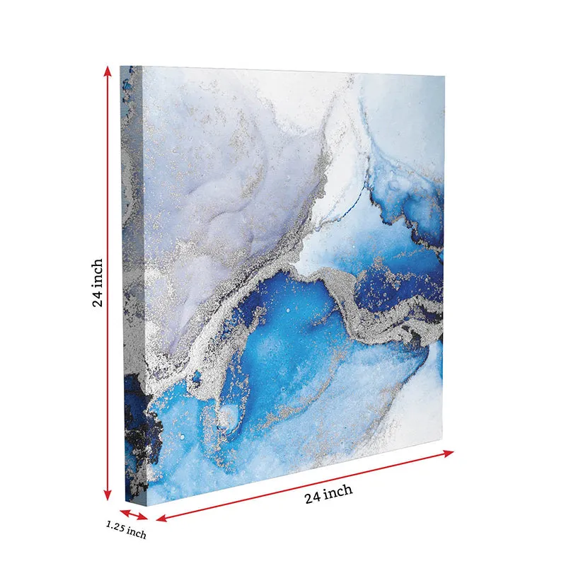 Gilded Glacier Canvas Wall Art media 7