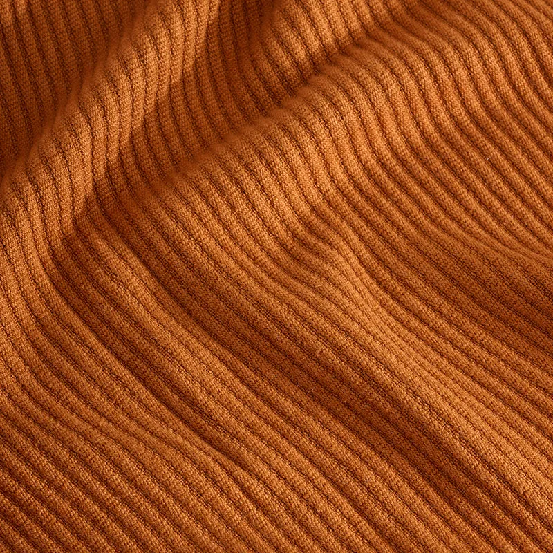 Nestlin Tassled Throw - Rust Brown media 5