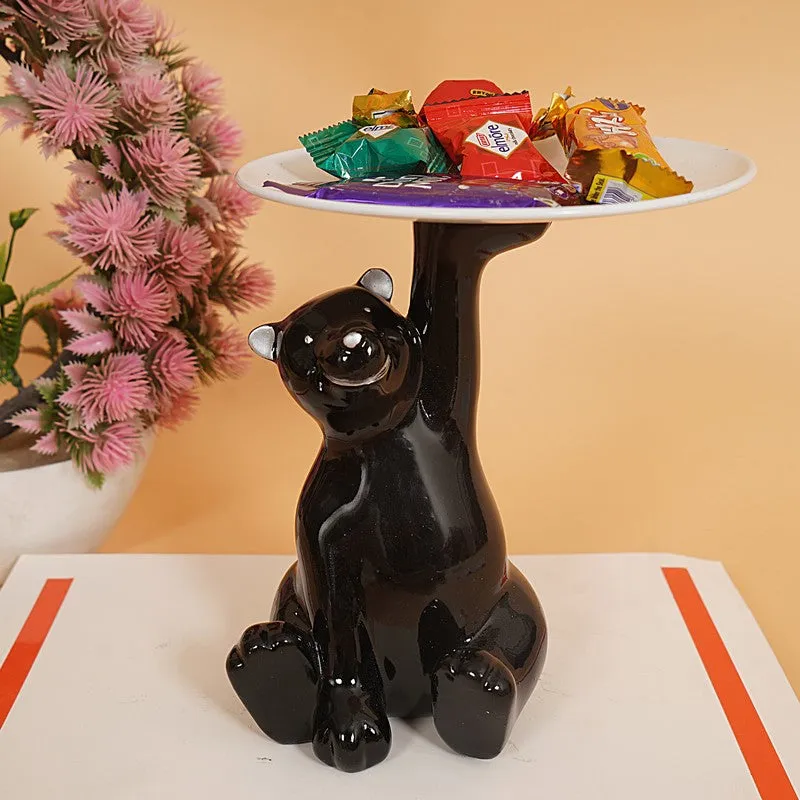 Modern Black Horse Showpiece media 3