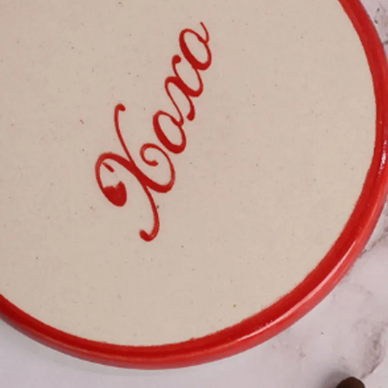 Xoxo Ceramic Coaster media 5