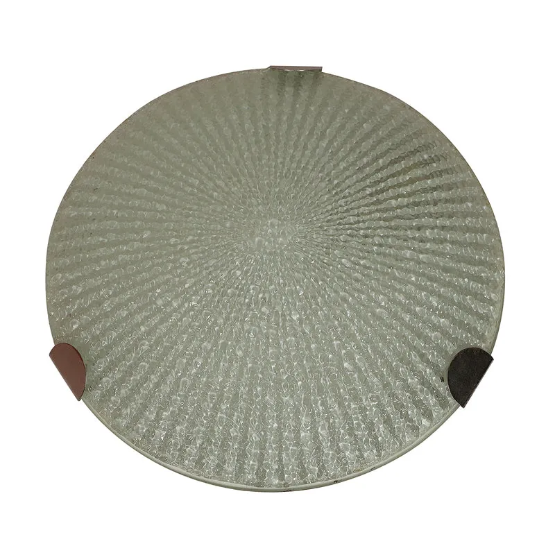 Saleira Glass & Iron Ceiling Lamp - Grey media 7