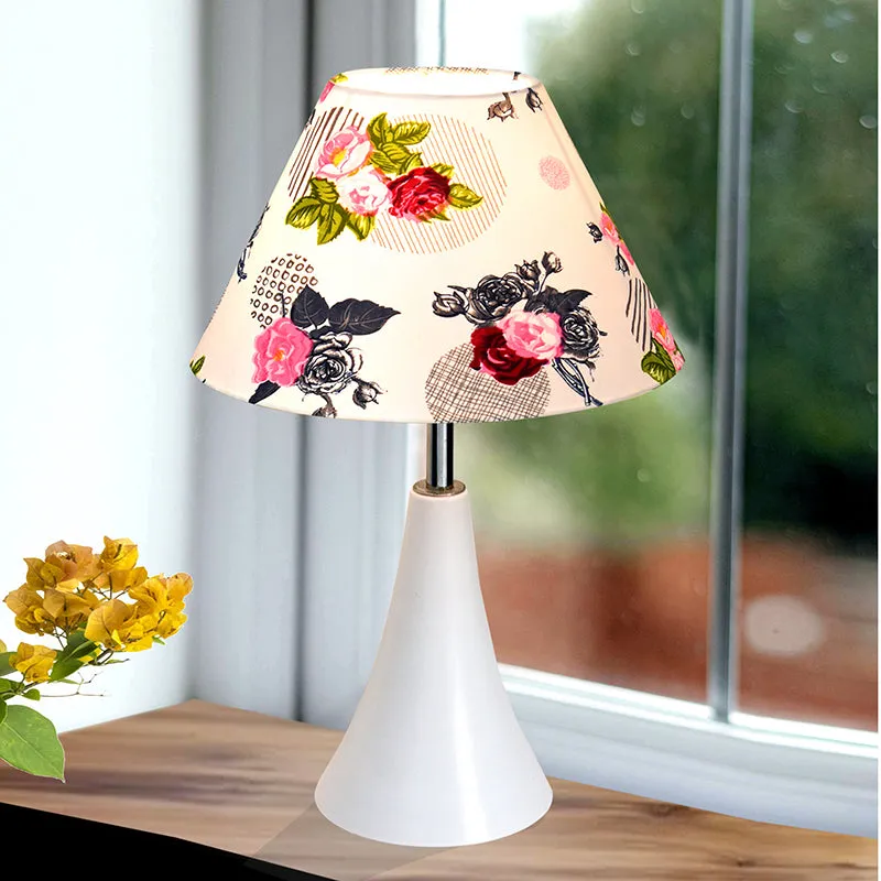 Arrido Rosa Pleat Metal Table Lamp - Multicolor media 3