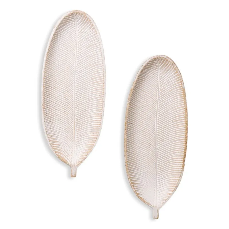 Artlyn MDF Wall Accent (White) - Set Of Two media 3