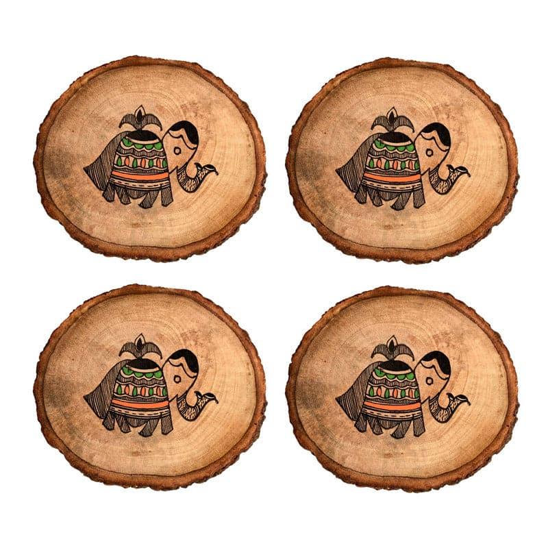 Haathi Tribal Coaster - Set Of Four media 5