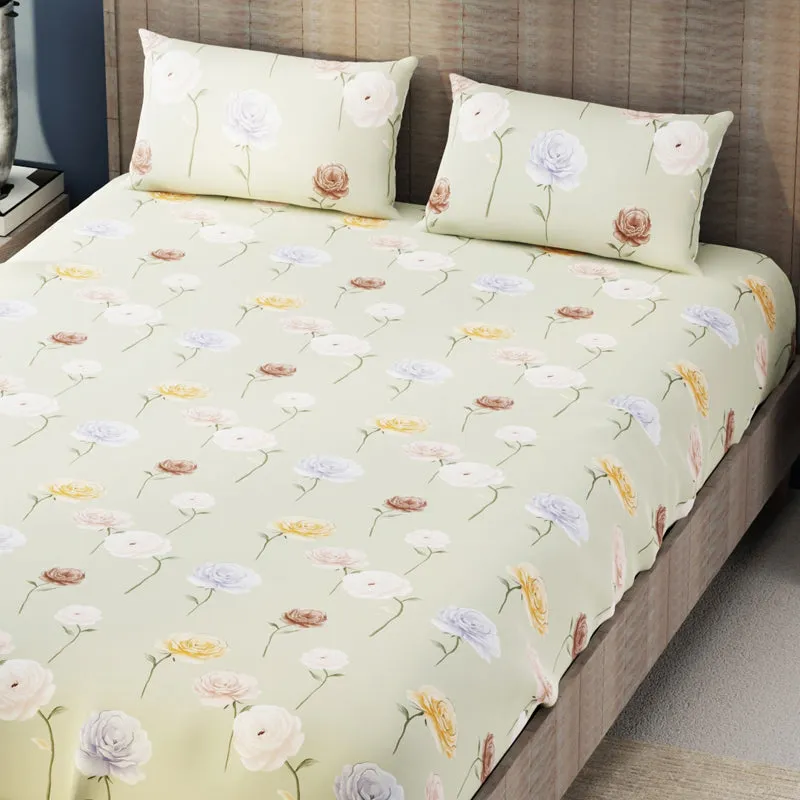 Rosalia Microfiber Bedsheet - 140 GSM media 4