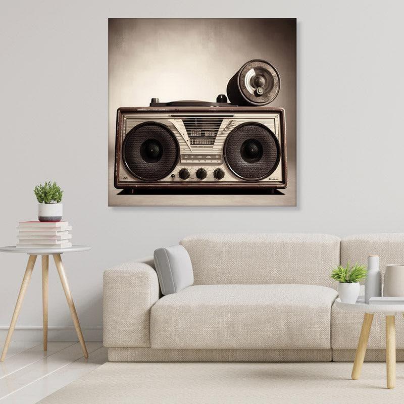 Vintage Symphony Canvas Wall Art
