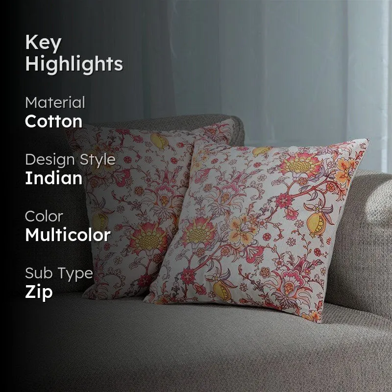 Floral Trove Cushion Cover - Set Of Two media 2