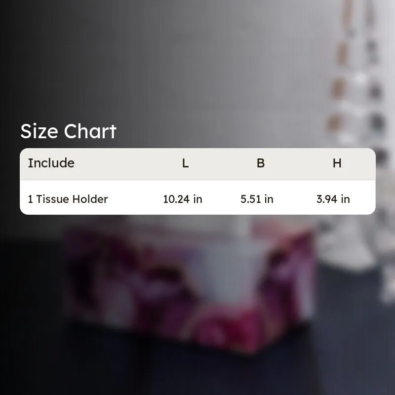 AarviDecor NobleForm Glass Tissue Holder media 8
