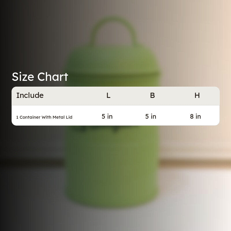 Ferrous Fun Sugar Storage Container (3000 mL) - Green media 6