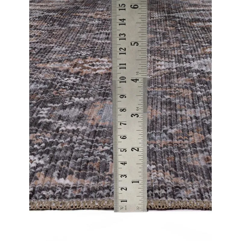 Daniyar Ethnic Carpet - Grey media 8