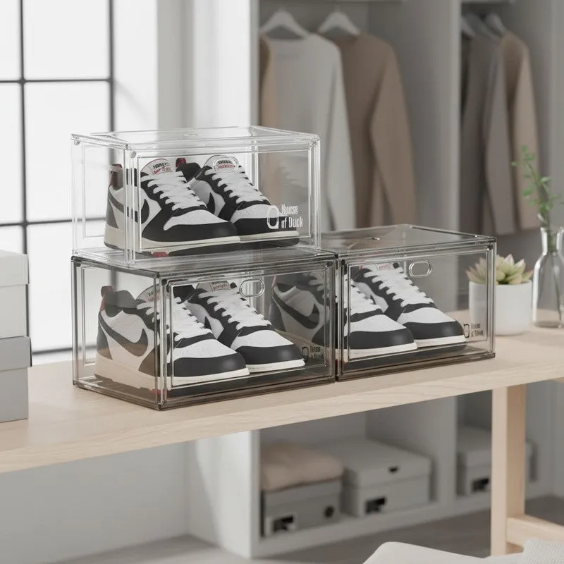 Pair Keep Shoe Rack (White) - Set Of Three media 1