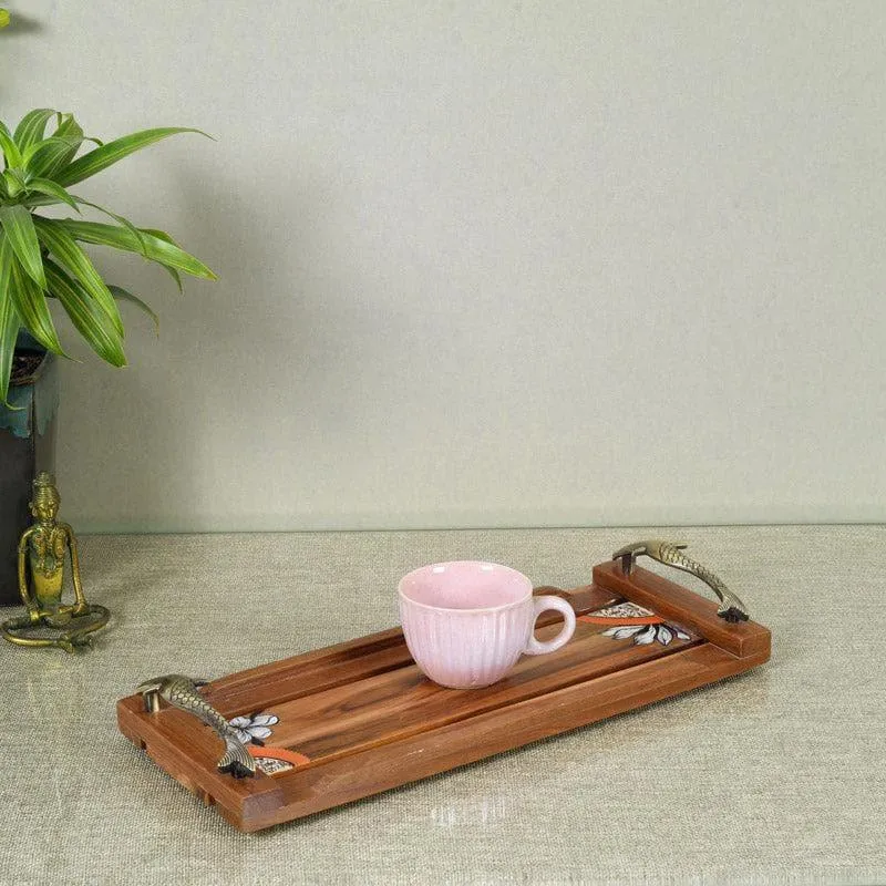 Flora Fiona Wooden Tray media 1