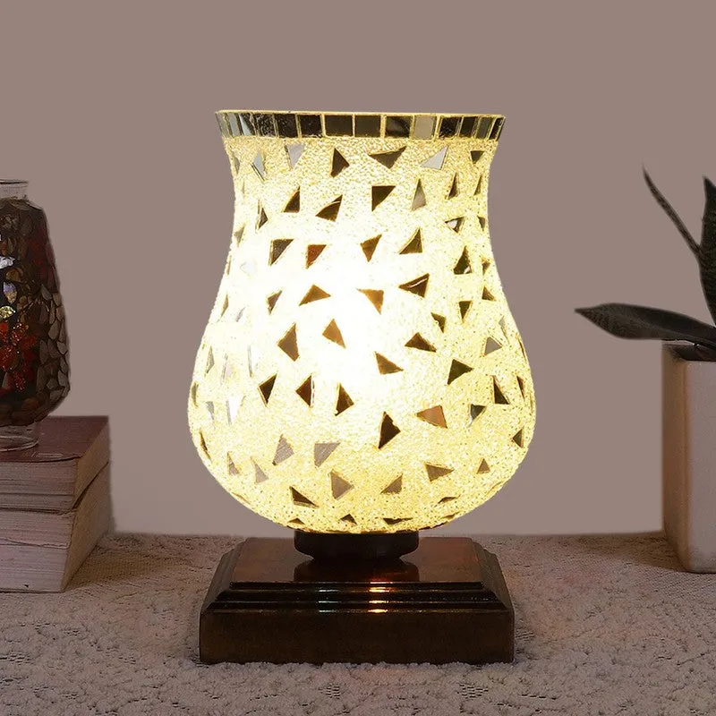 Vistara Mosaic Glass Table Lamp media 3