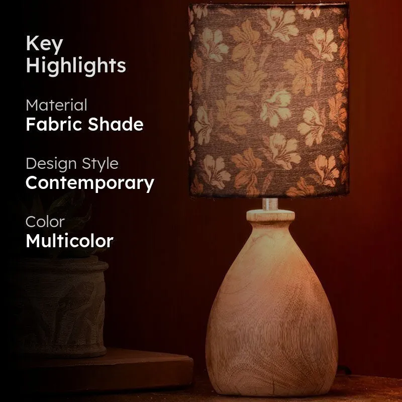 Gothic Botany Fabric Table Lamp media 2