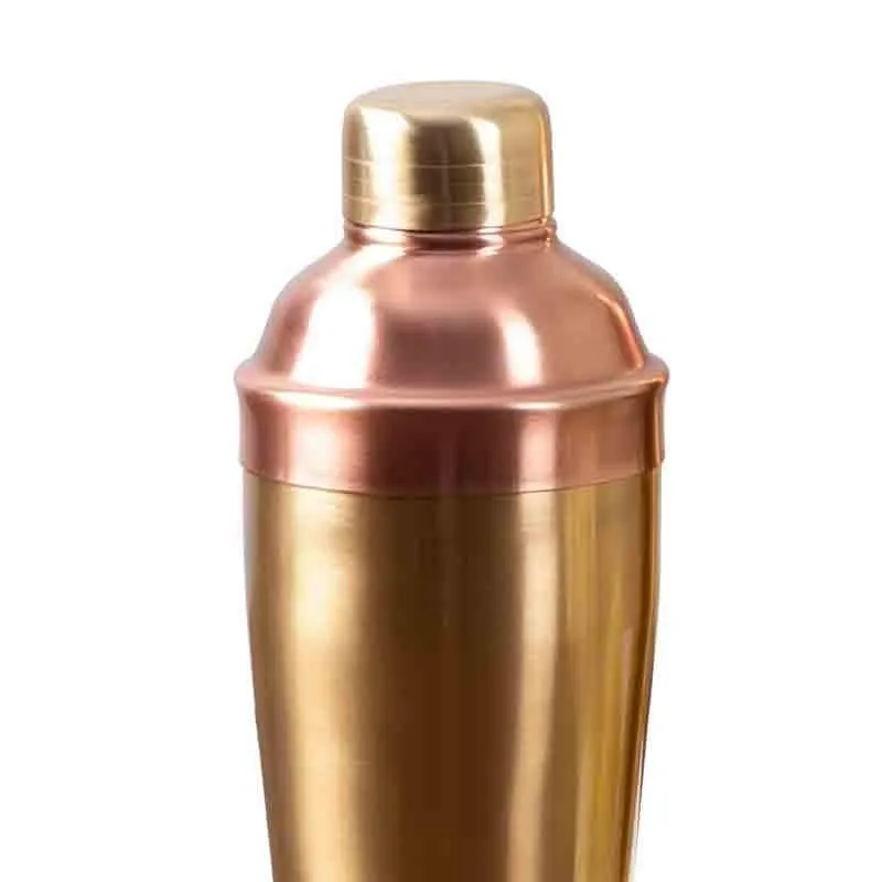 Dove Cocktail Shaker - Gold & Copper media 4