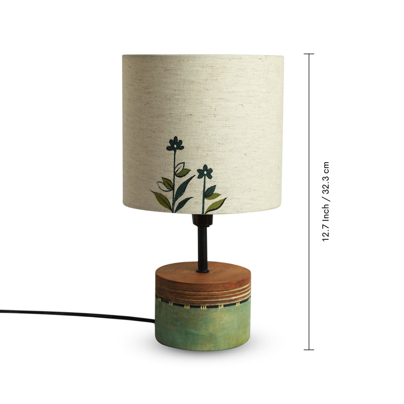 Ahura Handcrafted Mango Wood Table Lamp media 8