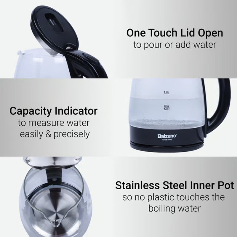 Balzano Electric Kettle (1500 W) - 1.8 L media 8