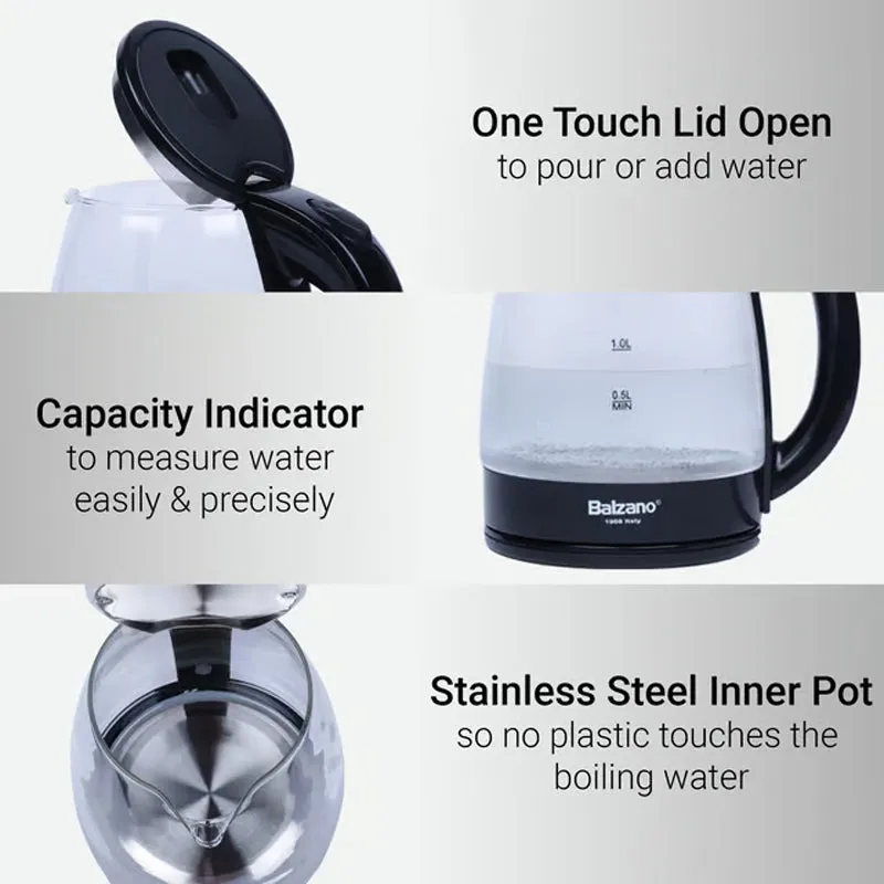 Balzano Electric Kettle (1500 W) - 1.8 L media 8