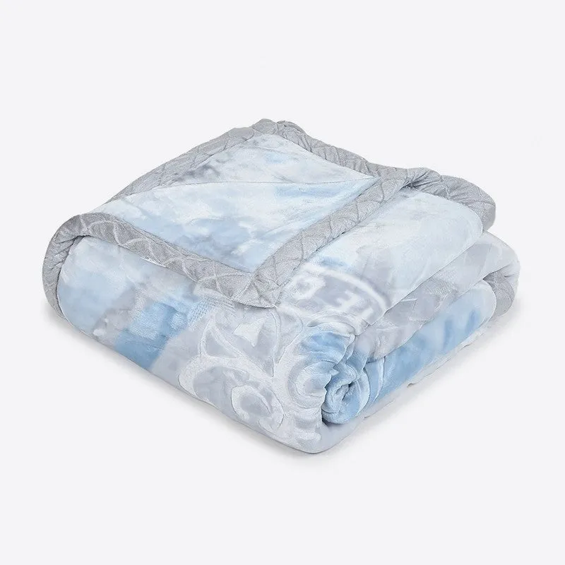 Monte Carlo Blush Petal Throw Blanket - 909 GSM media 5