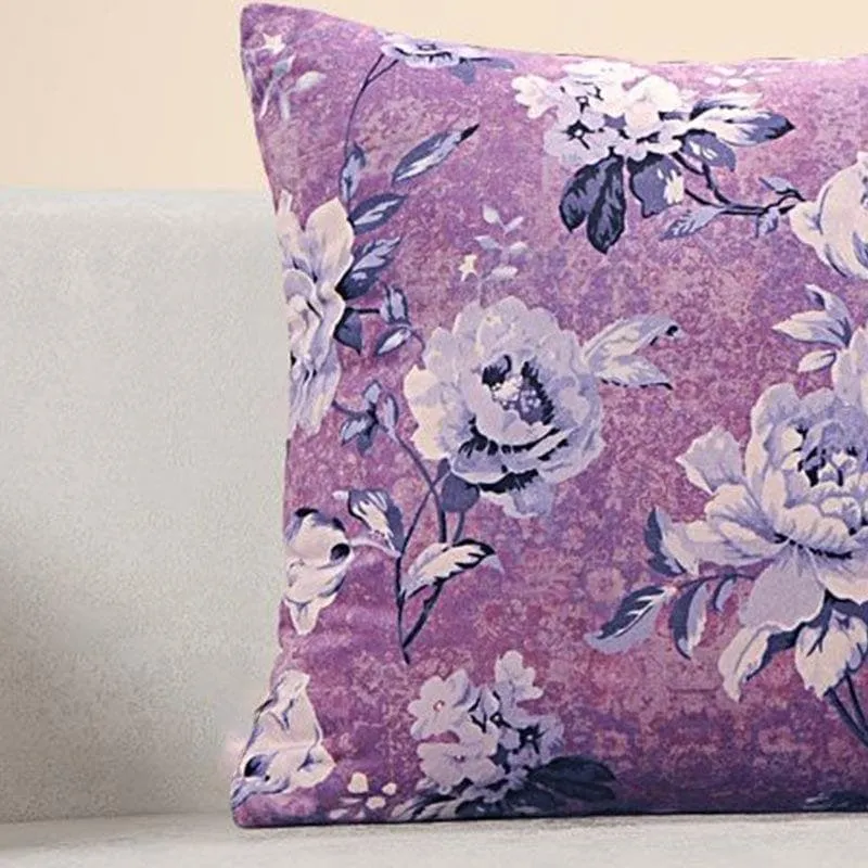 Swayam Lilac Bliss Cushion Cover - Set Of Two media 3