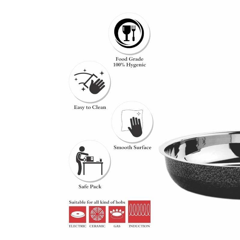 Guetto Induction Safe Frying Pan - 1200 ML / 9 Inches media 8