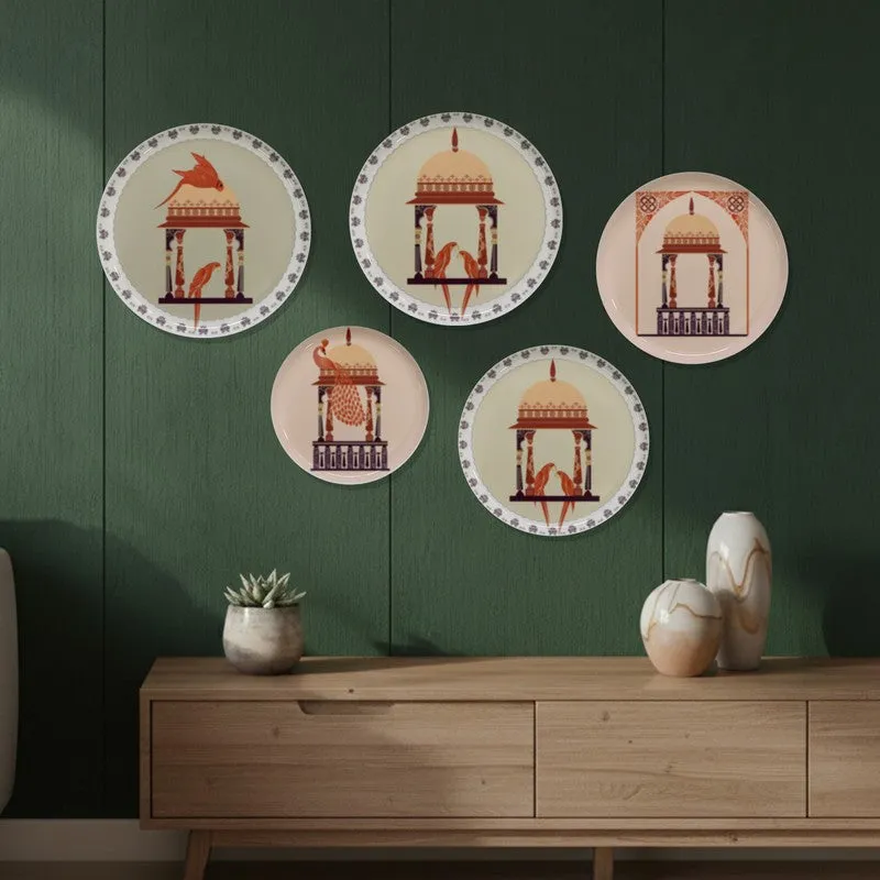 Palace Pavilion Metal Wall Plates - Set Of Five media 3