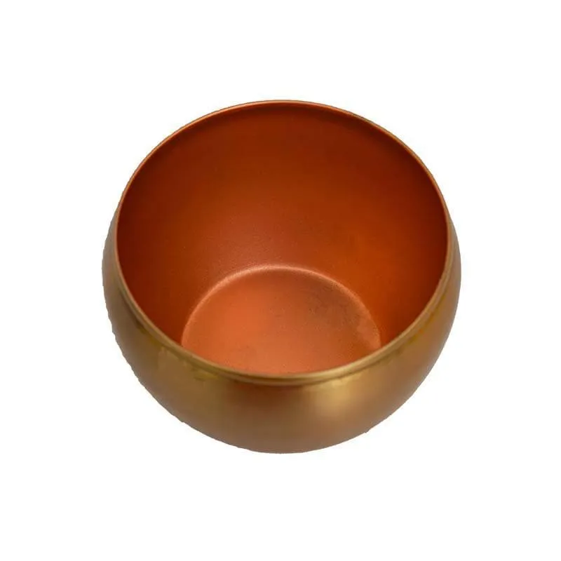 Glossy Gold Planter media 6