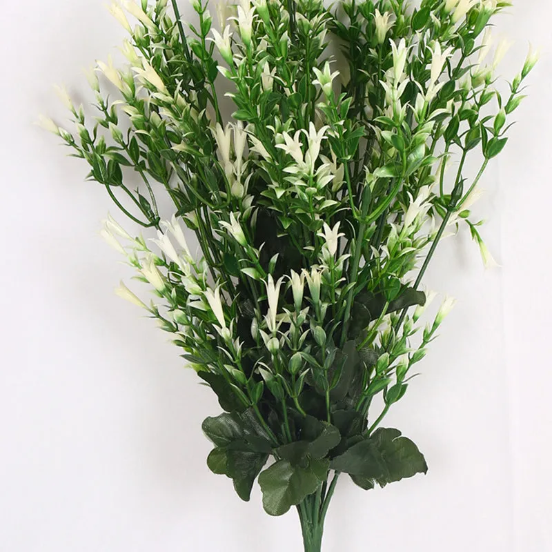 Cypra I Artificial Stem (Green & White) - Set Of Two media 3