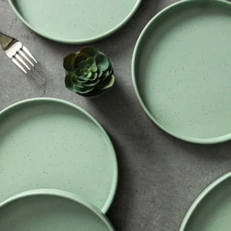Servewell Midori Sage Plate - Set Of Four media 3