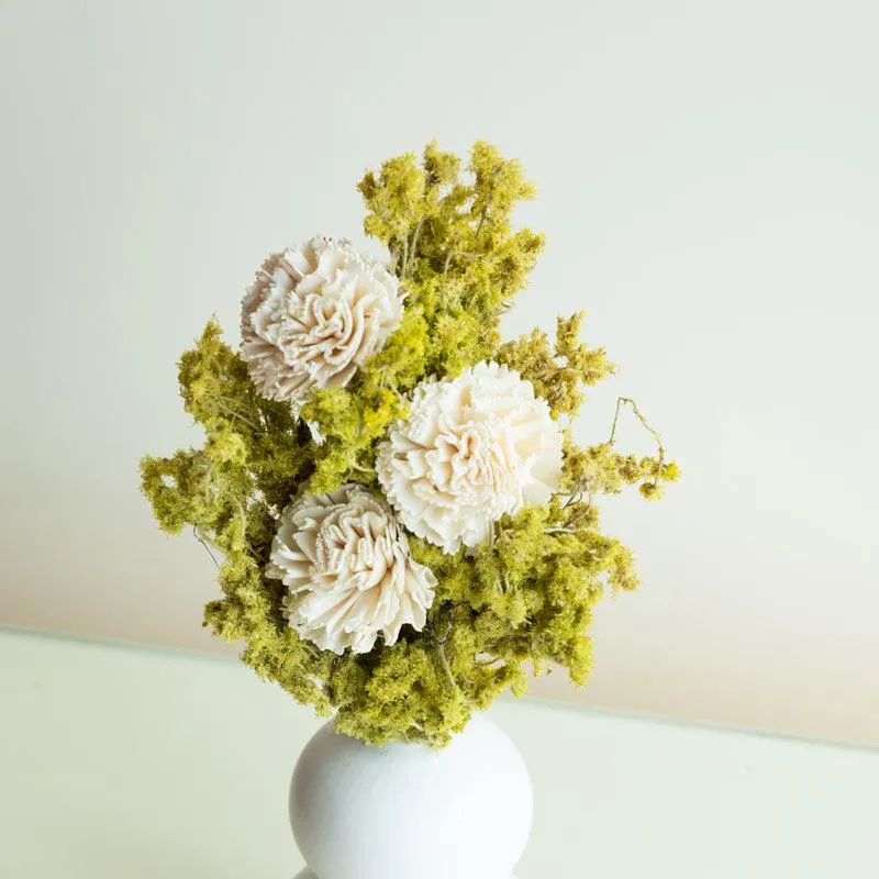 Nimeira Dried Flower Bunch - Green media 4