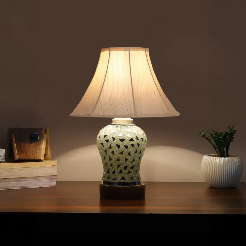 Virexa Wooden Table Lamp - Multicolor media 1