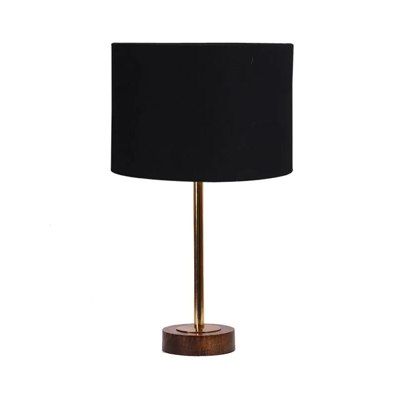 Cotin I Rodin Wooden Table Lamp - Black,Gold,Brown media 4