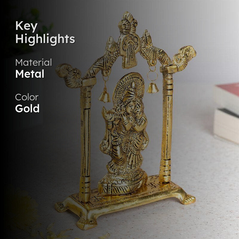 Radha Krishna Serenity Showpiece media 2