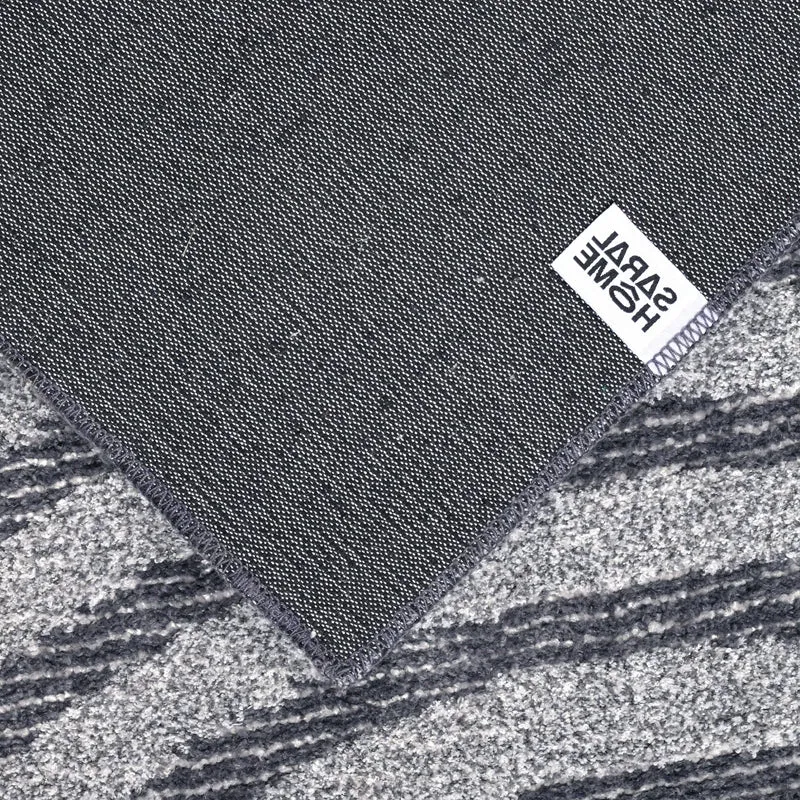 Aneeta Soft Pile Anti-Skid Carpet - Grey media 4