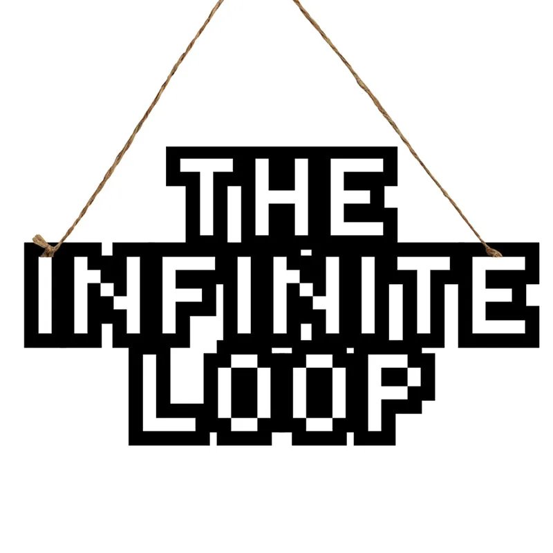 The Infinite Loop Mild Steel Wall Accent media 3