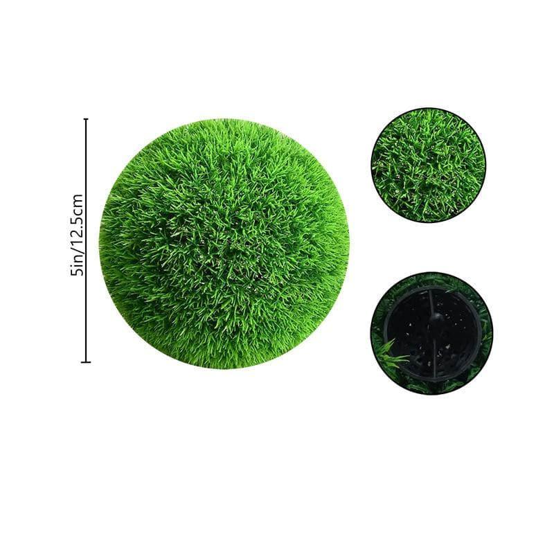 Faux Evergreen Bush (9 cms) - Set Of Four media 6