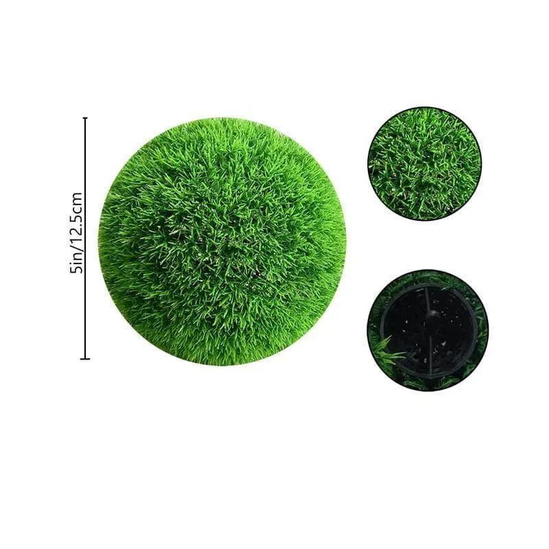 Faux Evergreen Bush (9 cms) - Set Of Four media 6