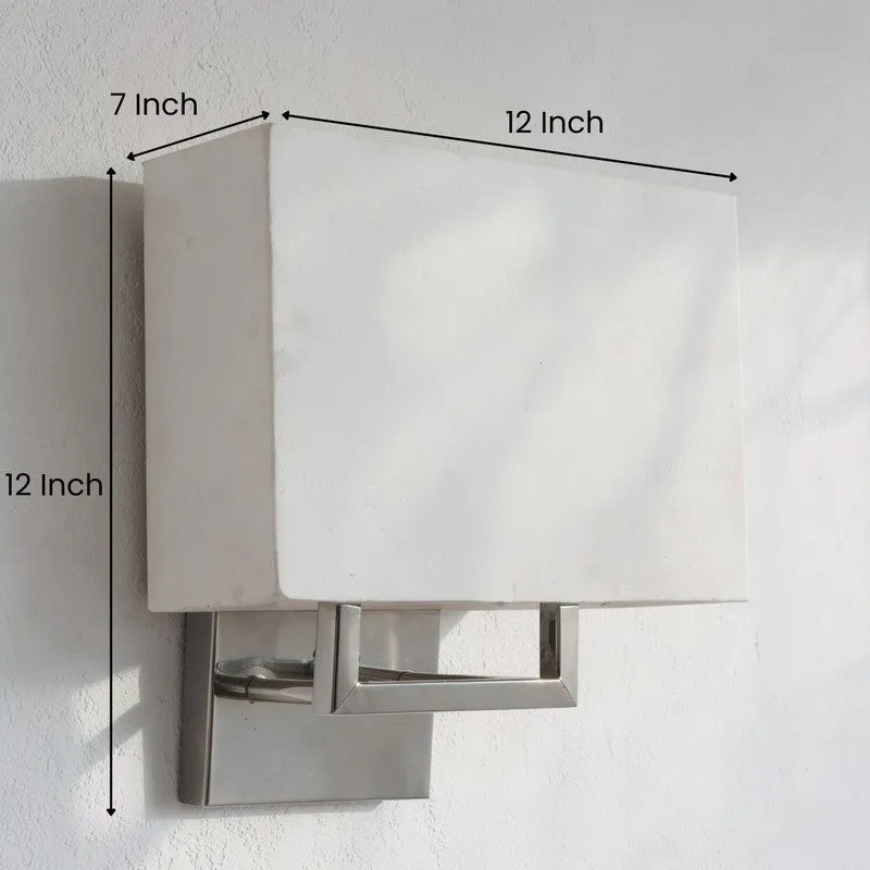 Logan Cotton & Iron Wall Lamp media 8
