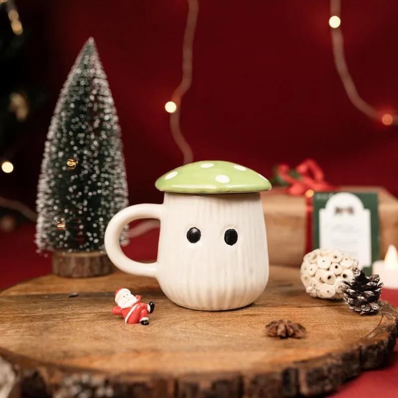 Jingle Ceramic Coffee Mug (270 mL) media 1