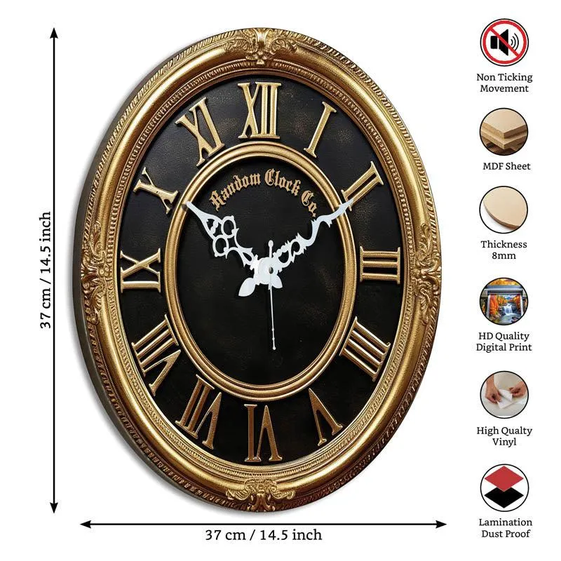 Ivey Antique 3D Printed MDF Wall Clock media 5