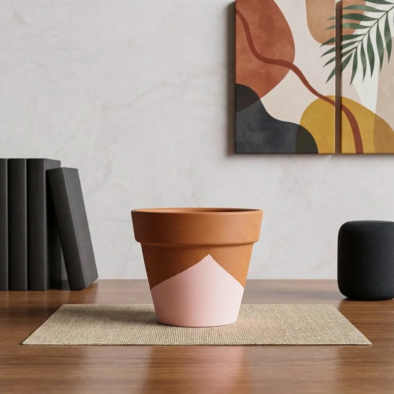 Pastel Mimic Planter - Pink media 1