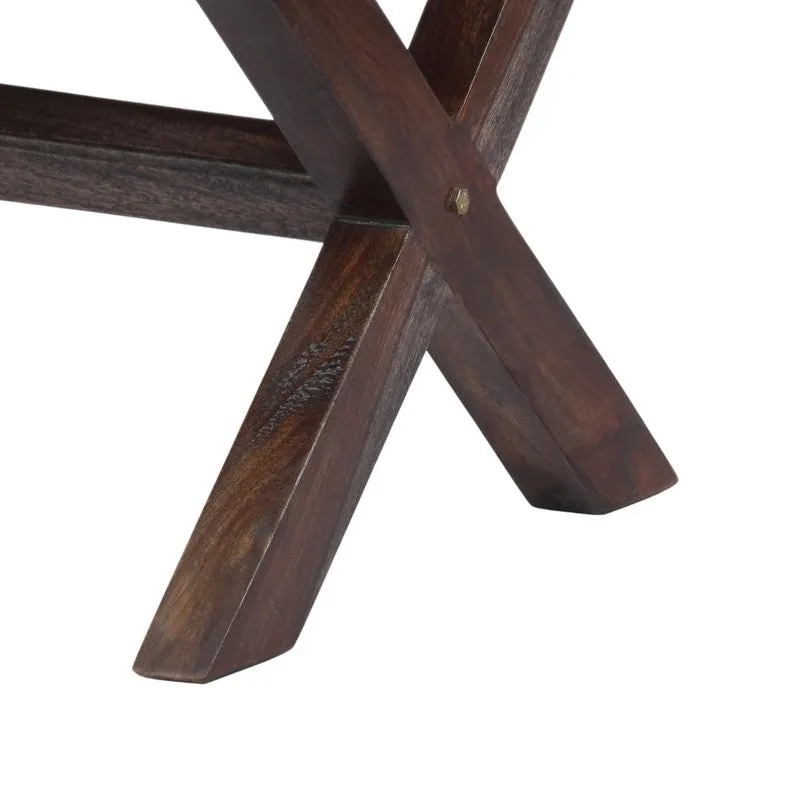 Jynex Sheesham Wooden Bench - Blue media 6