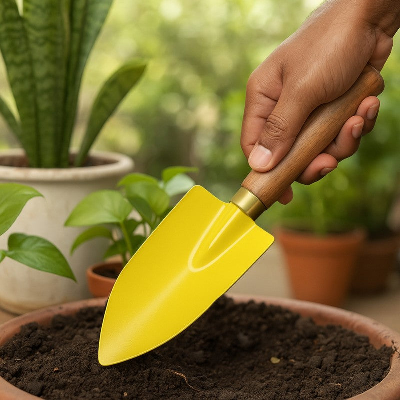 RootEase Iron Garden Tool - Yellow