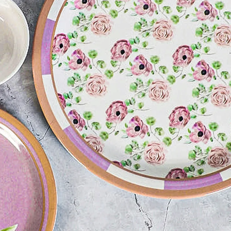 Daisy Delve Melamine Dinner Set - 24 Piece Set media 5