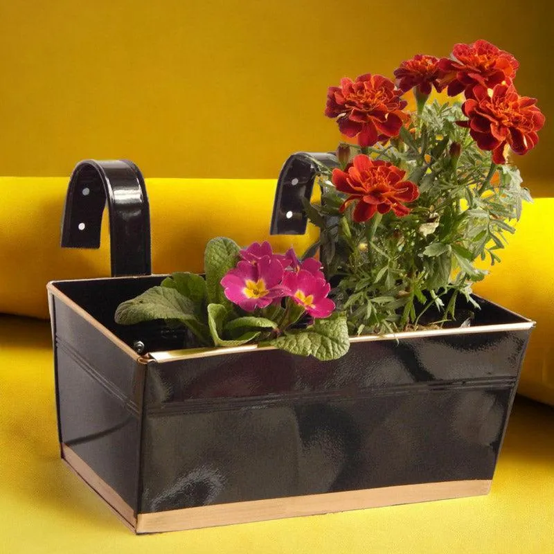 Adro Planter (Black) - Set Of Three media 1