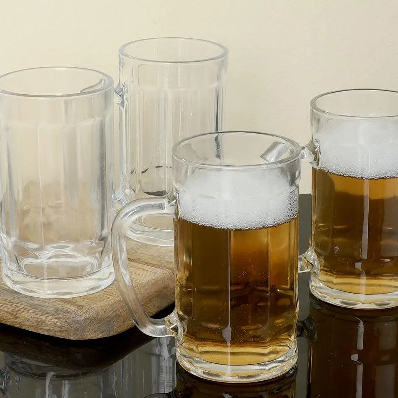 Dever Beer Mug (400 ML) - Set Of Four media 4